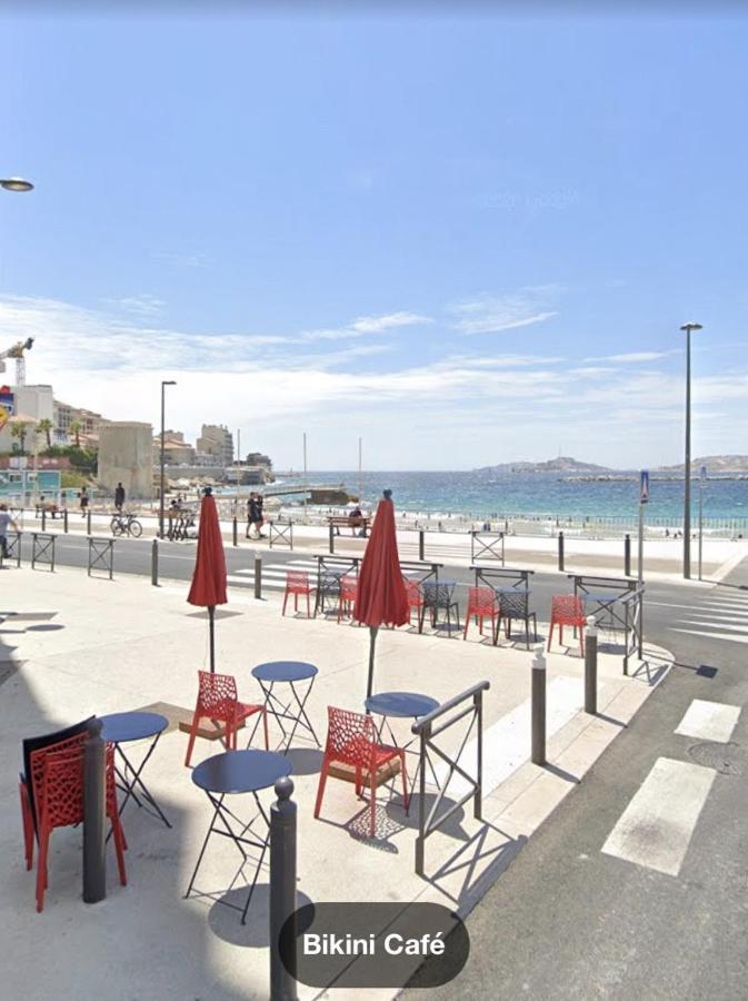 Apartamento T2 Plage Catalans-Vieux Port Marsella Exterior foto