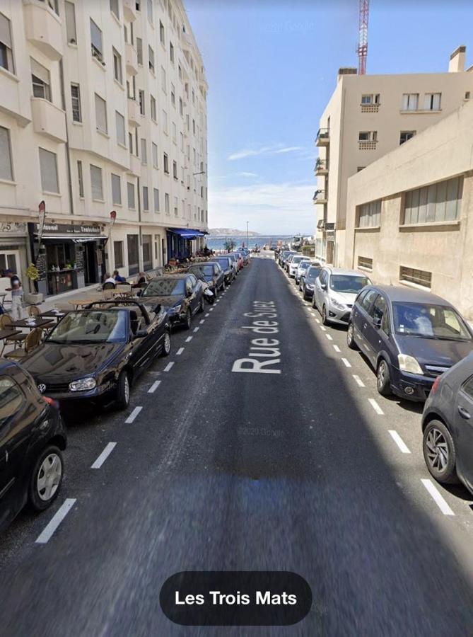Apartamento T2 Plage Catalans-Vieux Port Marsella Exterior foto